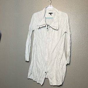 Eileen Fisher crinkle jacket Sz M